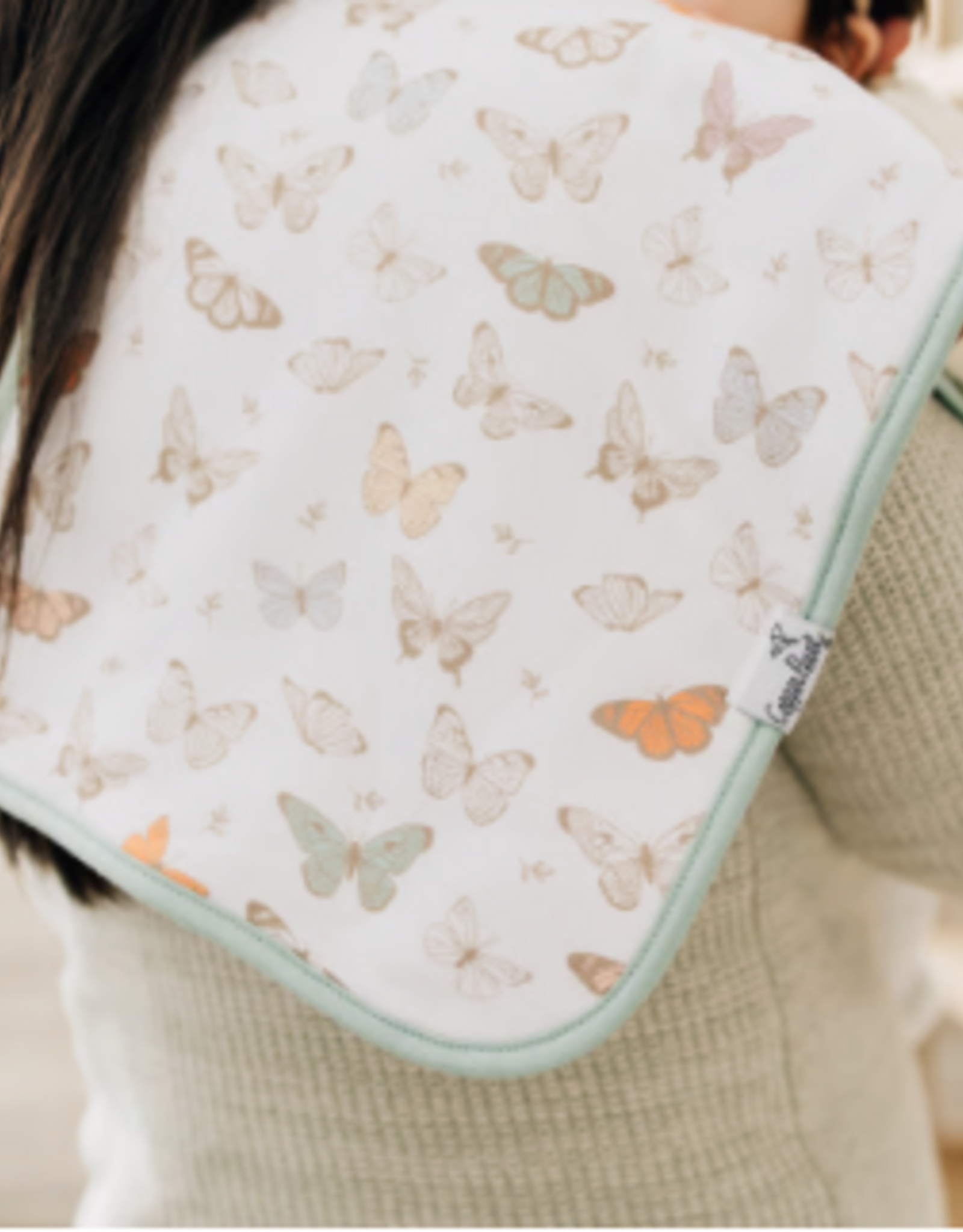 Burp Cloth Set Flora 3pk