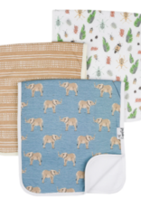 Burp Cloth Set Peanut 3pk