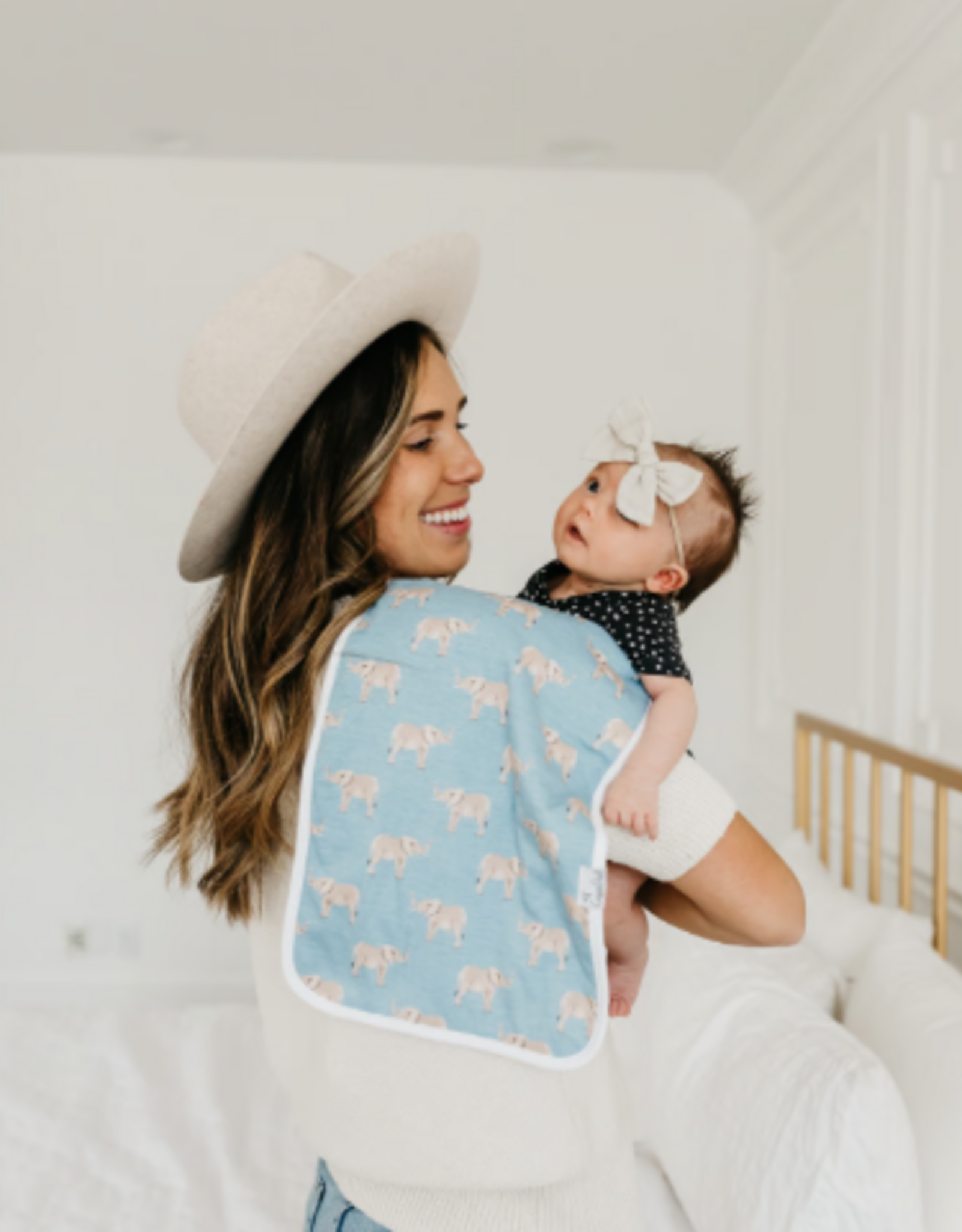 Burp Cloth Set Peanut 3pk