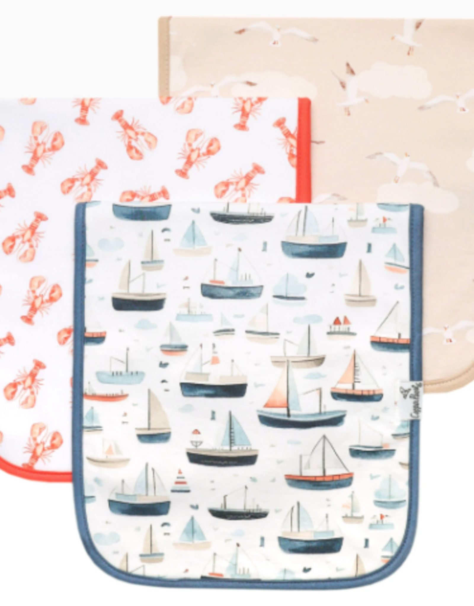 Burp Cloth Set Fischer 3pk