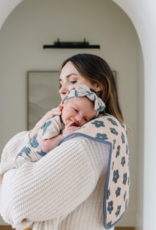 Knit Headband Bow Gemma In Tan