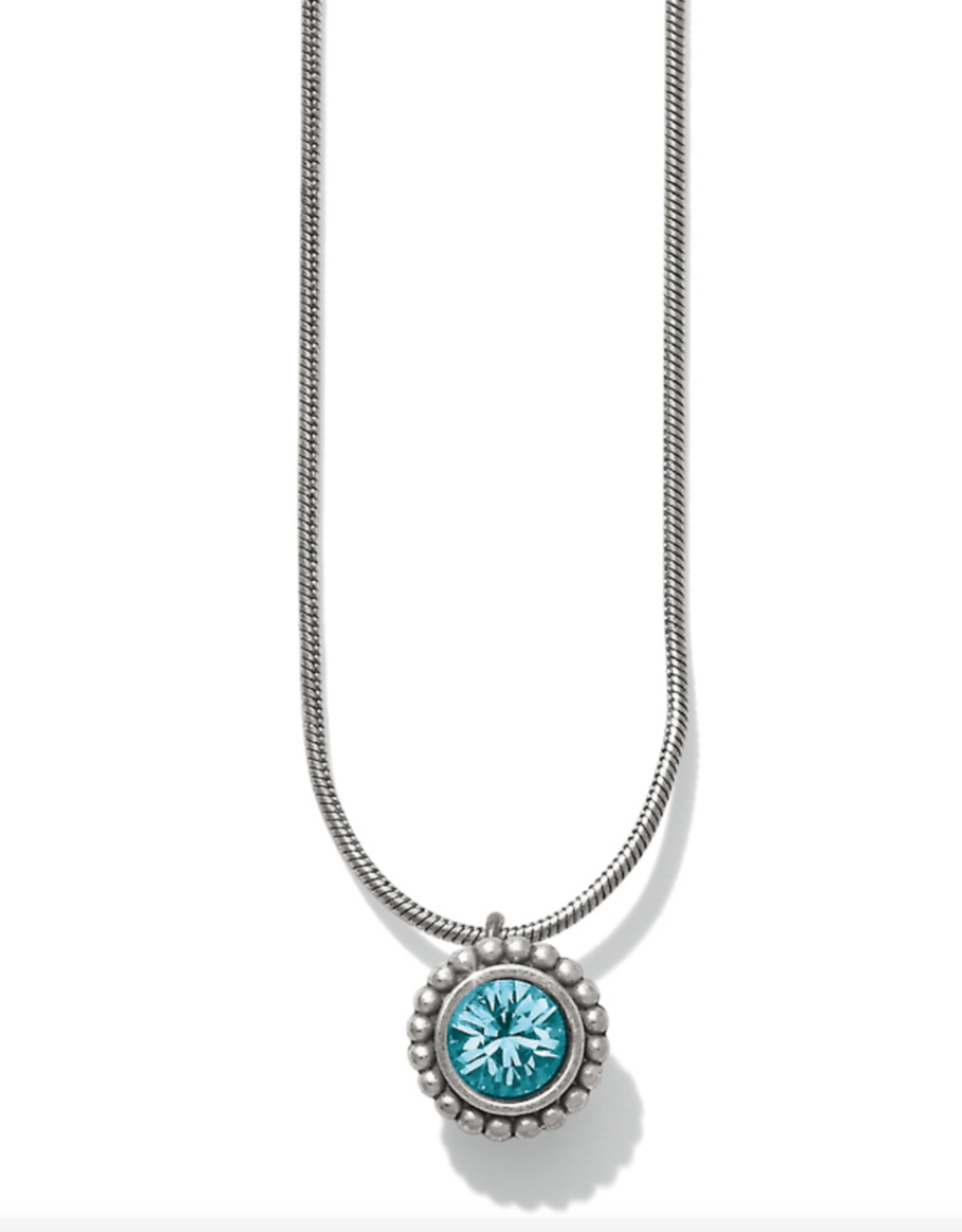 Necklace Twinkle Aqua (March)