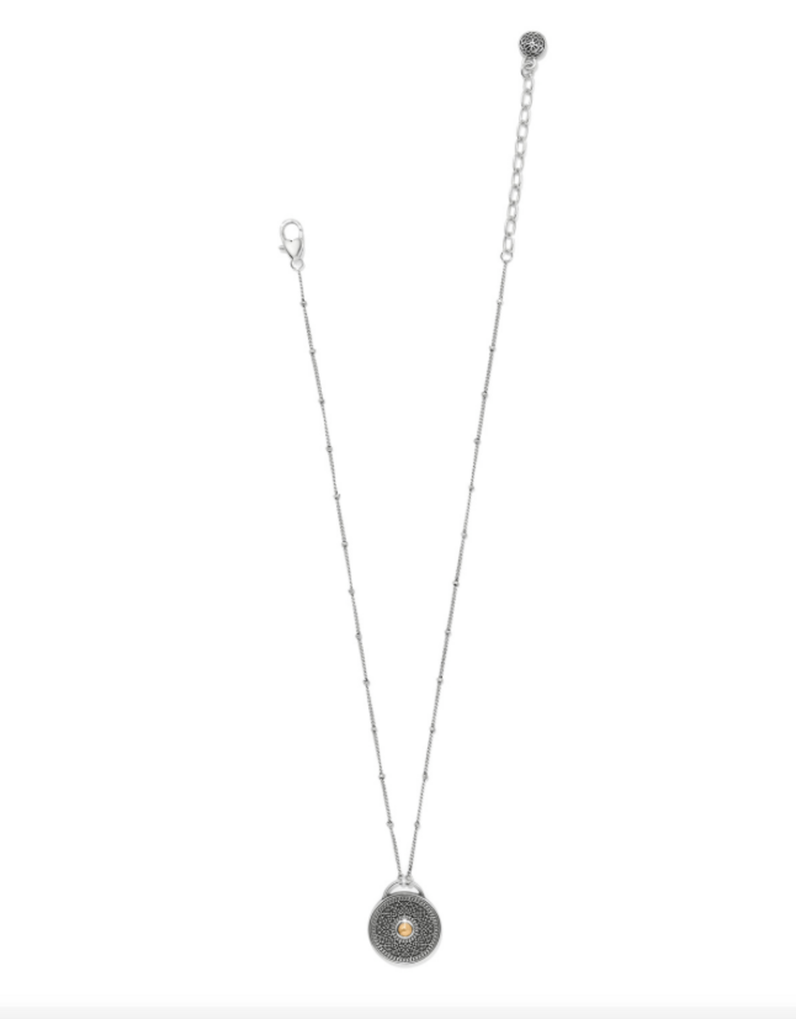 Ferrara Segreta Medallion Petite Necklace Silver-Gold OS