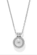 Illumina Celeste Dome Necklace Silver