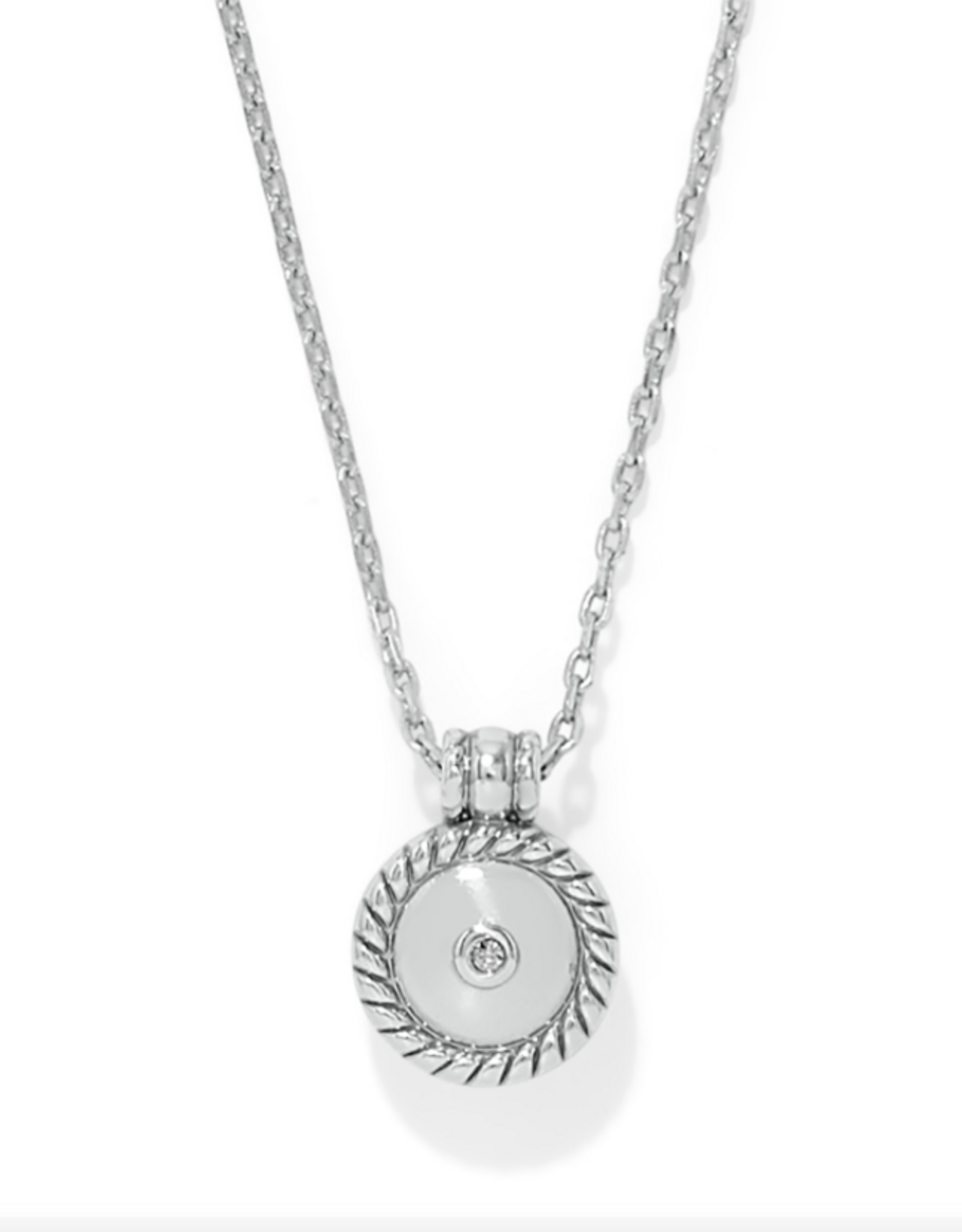 Illumina Celeste Dome Necklace Silver