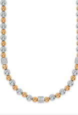 Meridian Petite Station Necklace 2 Tone