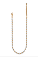 Meridian Petite Station Necklace 2 Tone