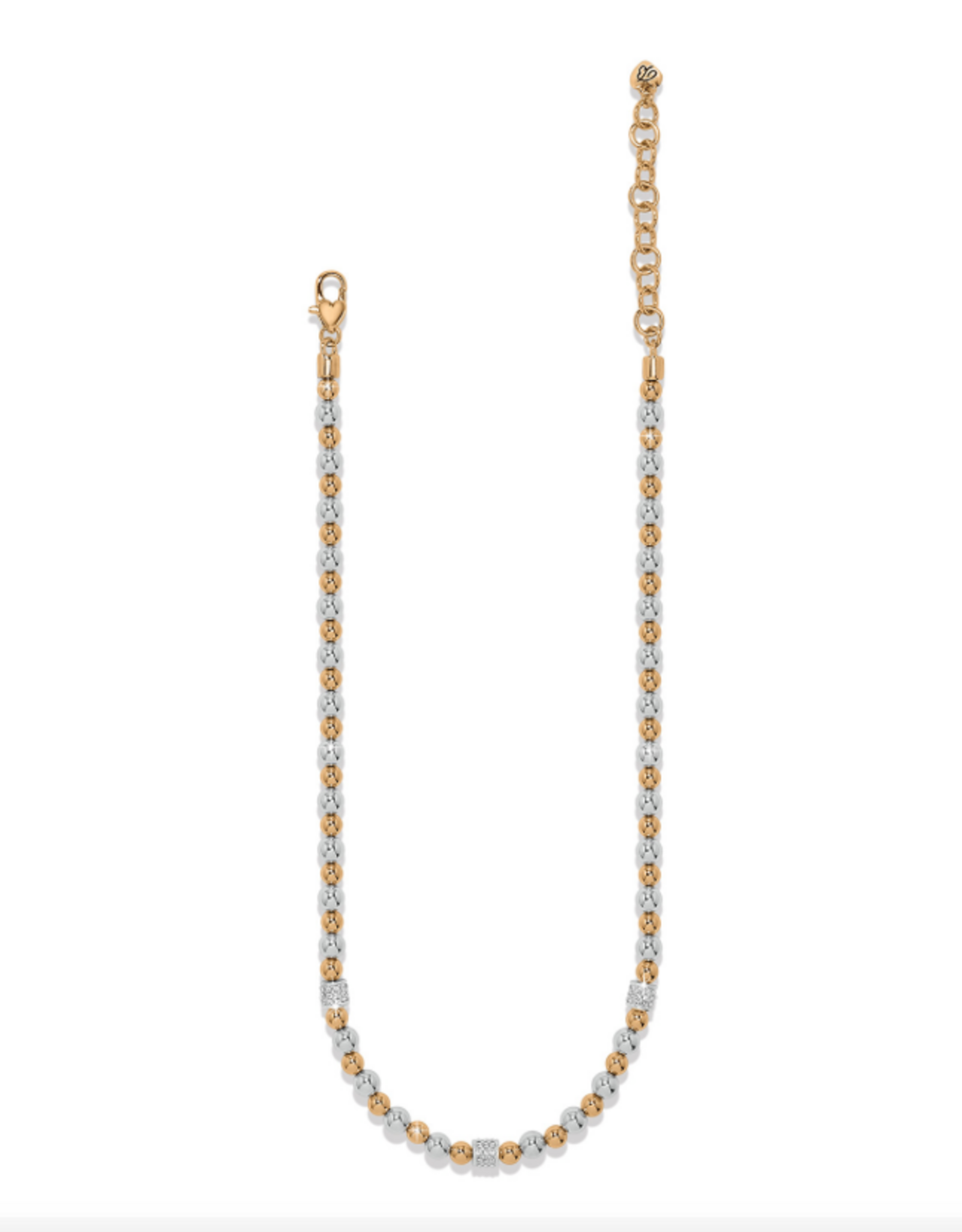 Meridian Petite Station Necklace 2 Tone