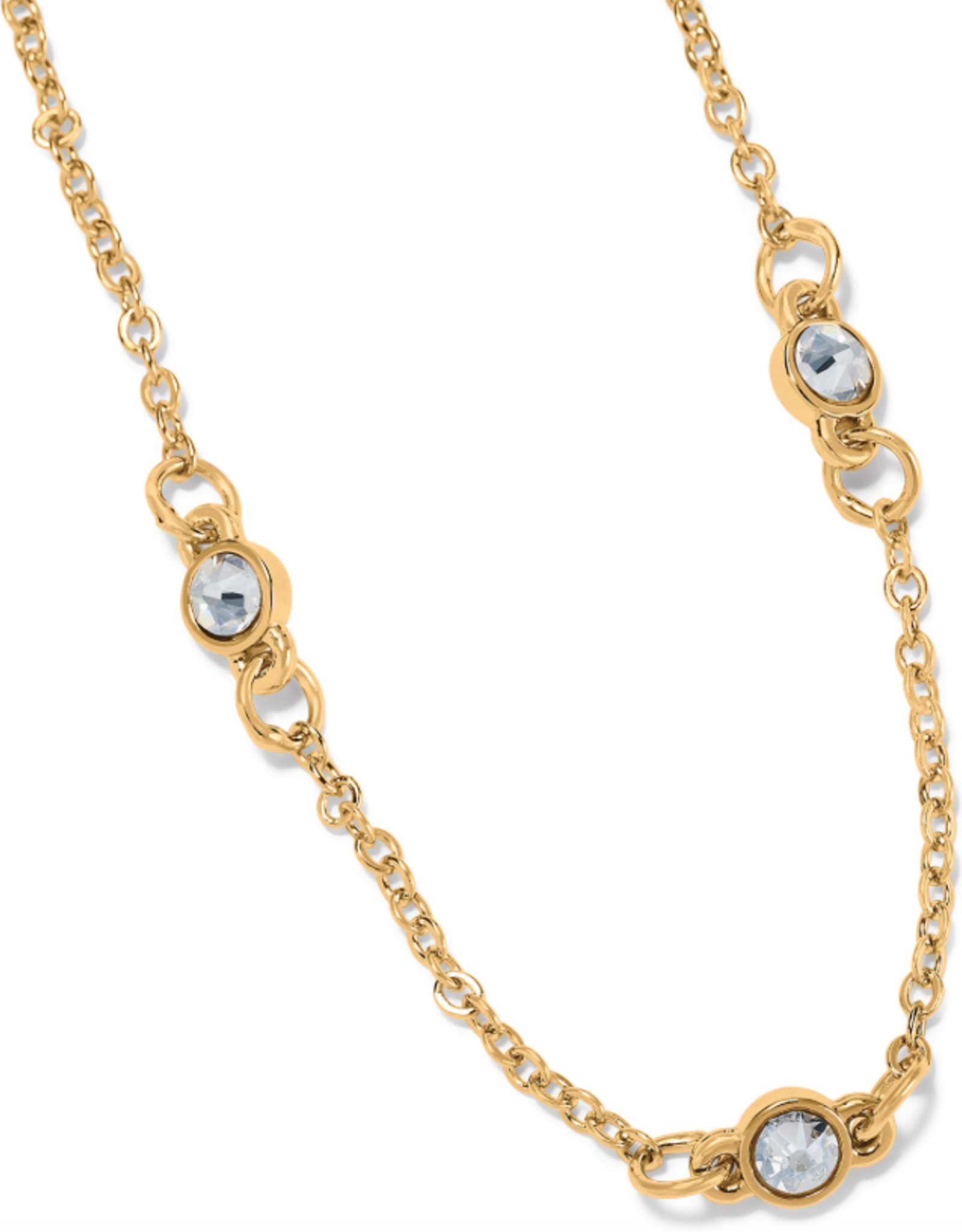Illumina Petite Gold Collar Necklace