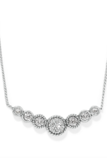 Illumina Celeste Bar Silver Necklace