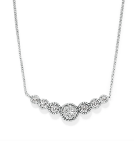 Illumina Celeste Bar Silver Necklace