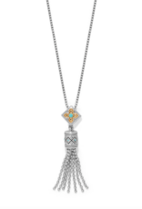 Mosaic Cerrillos Tassel Necklace