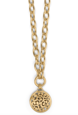 Contempo Medallion Charm Necklace
