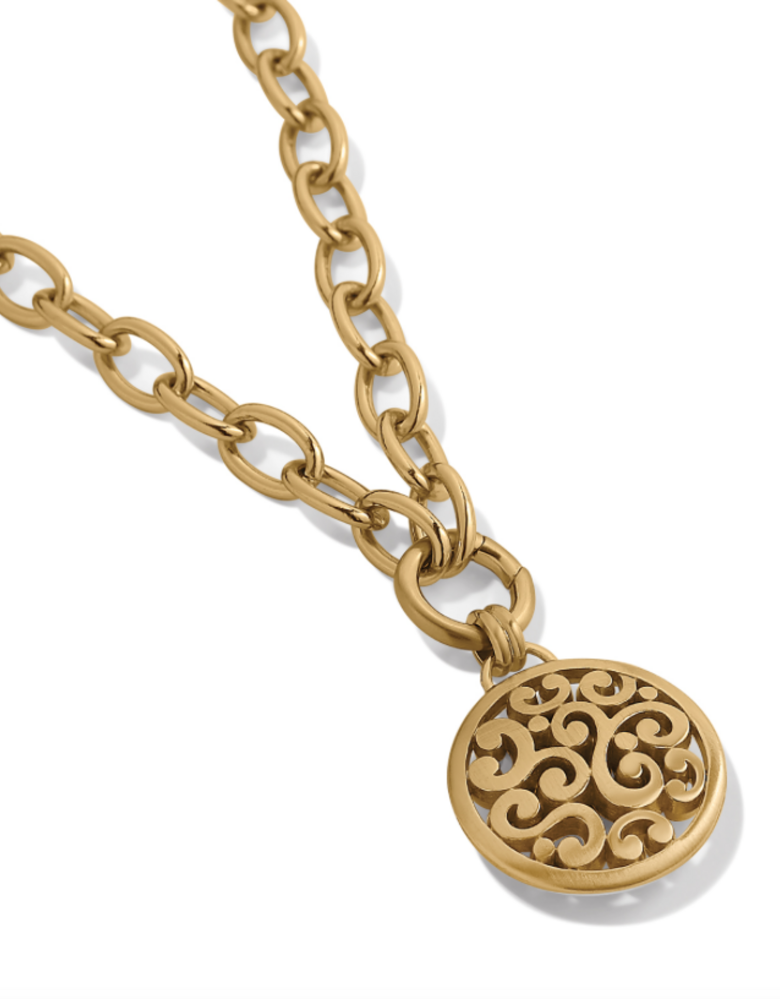 Contempo Medallion Charm Necklace