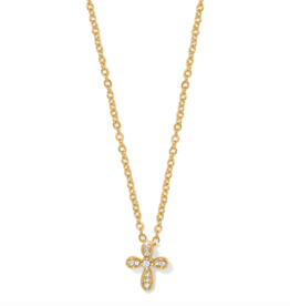 Enchanting Cross Necklace Gold