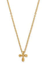 Enchanting Cross Necklace Gold