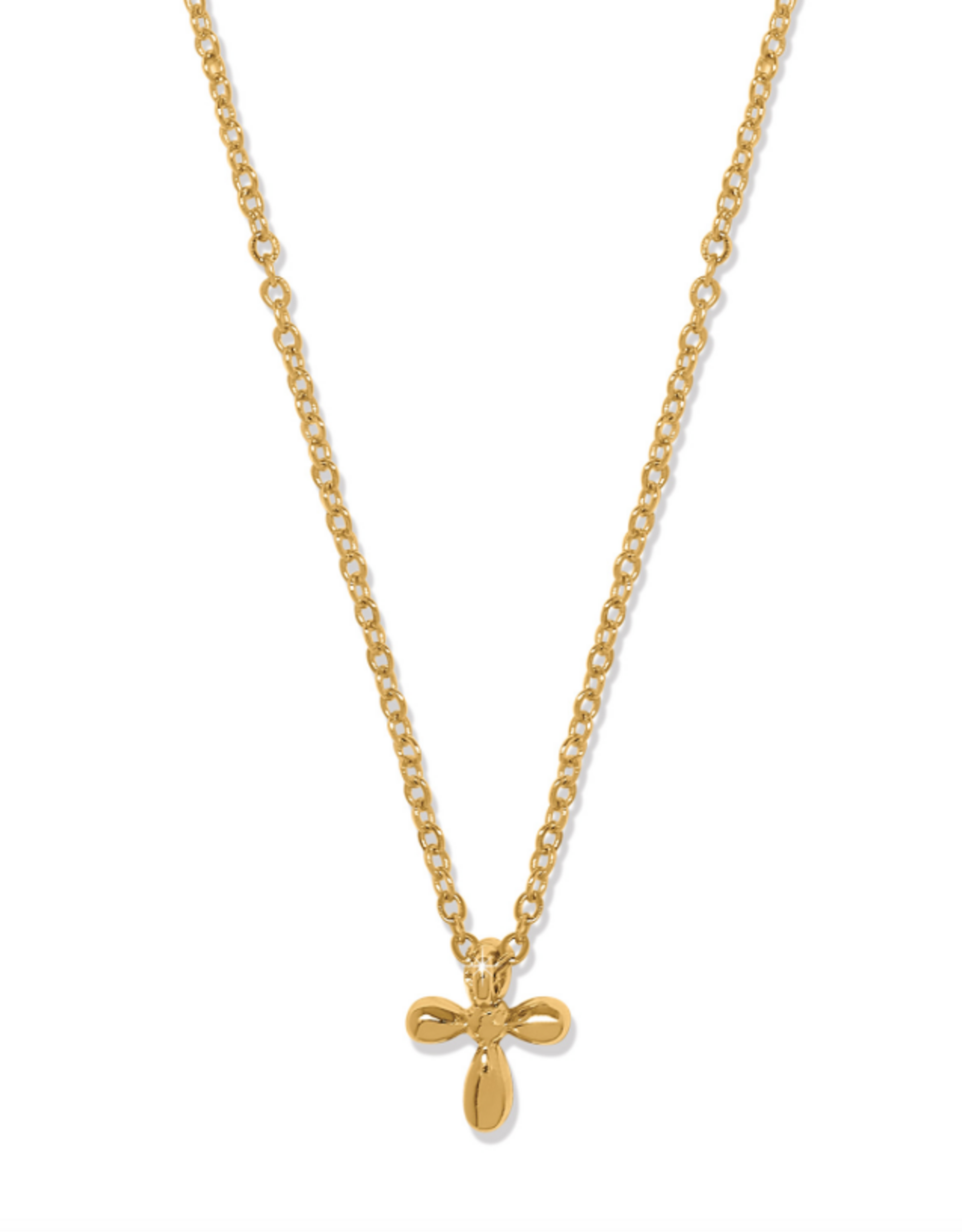 Enchanting Cross Necklace Gold