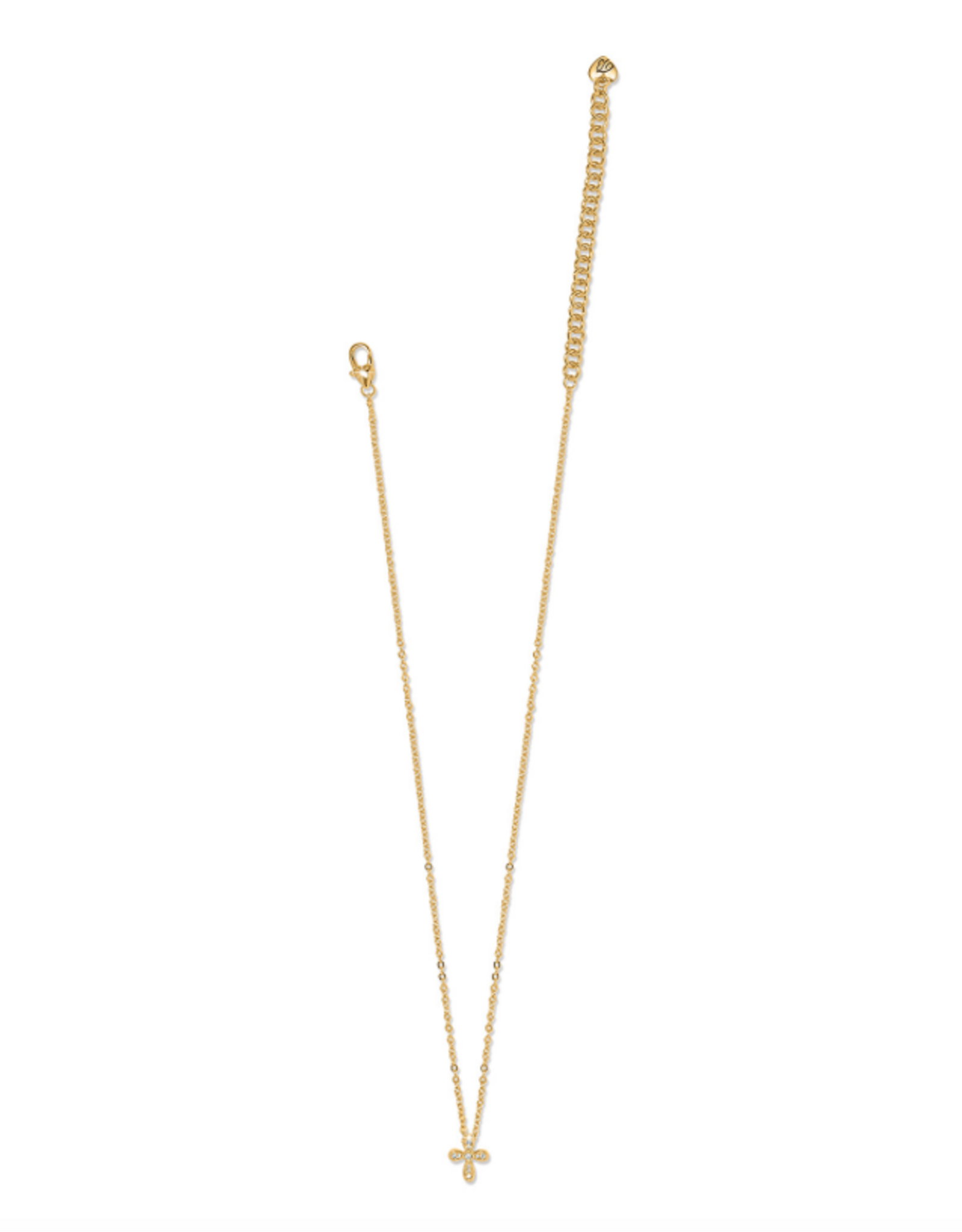 Enchanting Cross Necklace Gold