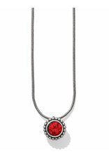Necklace Twinkle Ruby (July)