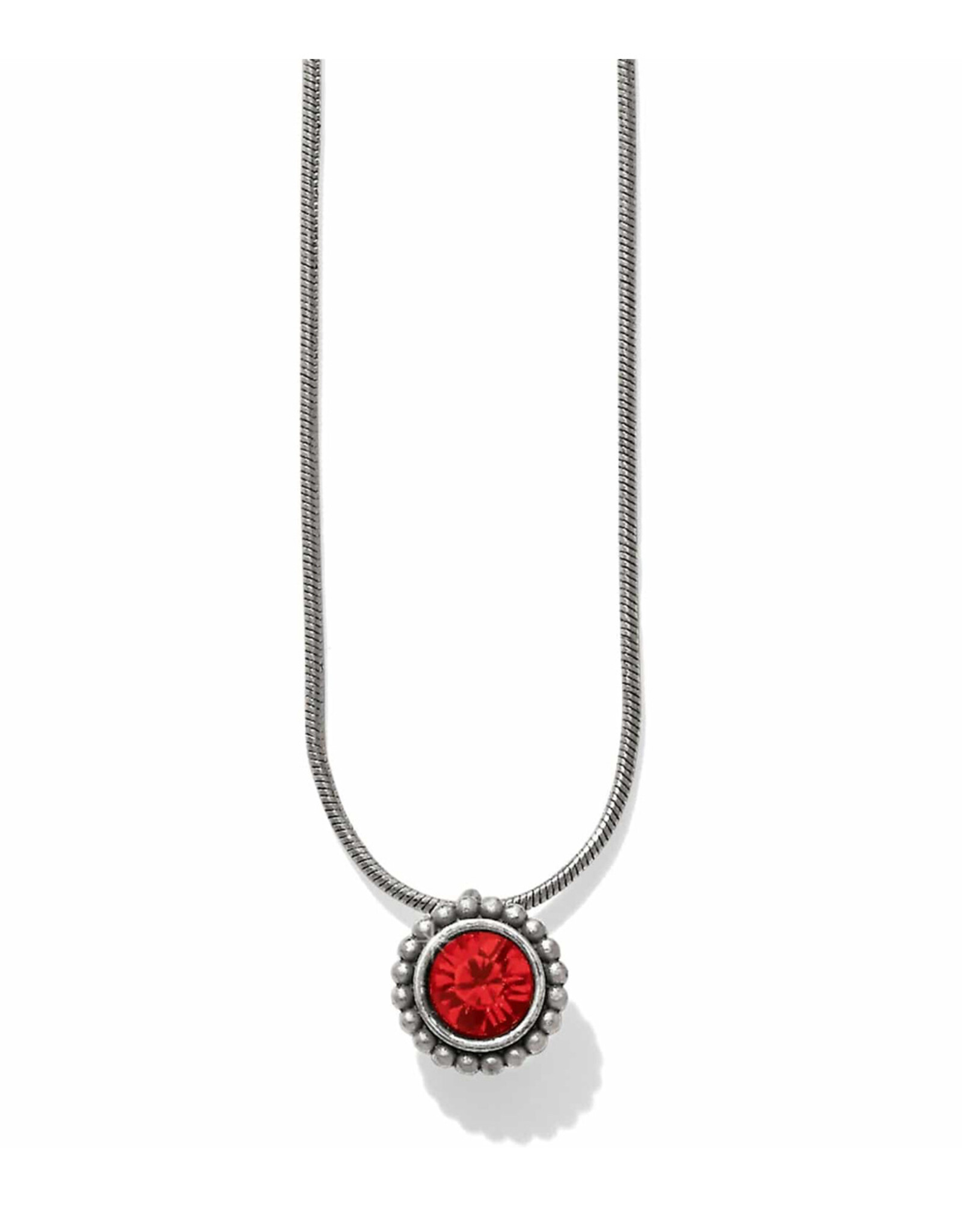 Necklace Twinkle Ruby (July)