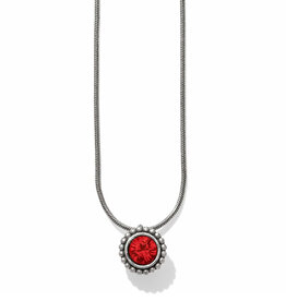 Necklace Twinkle Ruby (July)