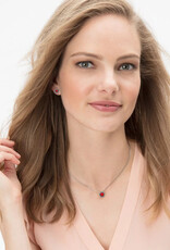 Necklace Twinkle Ruby (July)