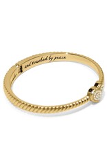 Celestia Heart Hinged Bangle Silver