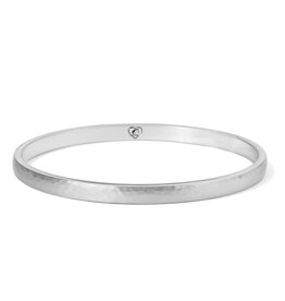 Mars Narrow Bangle Silver