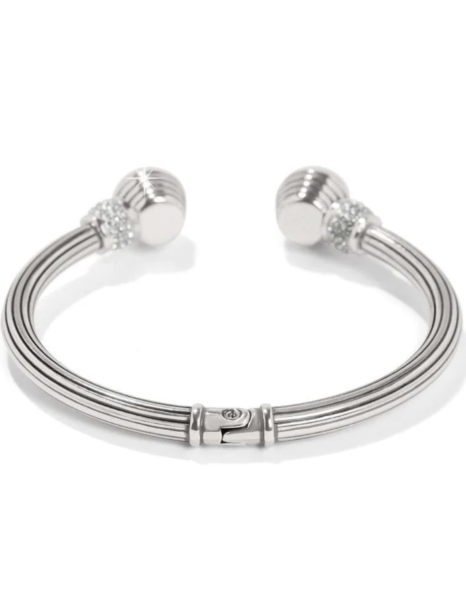 Meridian Aurora Petite Hinge Bangle Silver OS