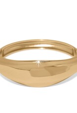 Cascade Lumina Hinged Bangle Gold
