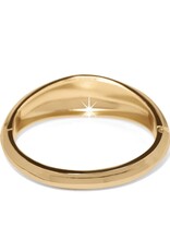 Cascade Lumina Hinged Bangle Gold