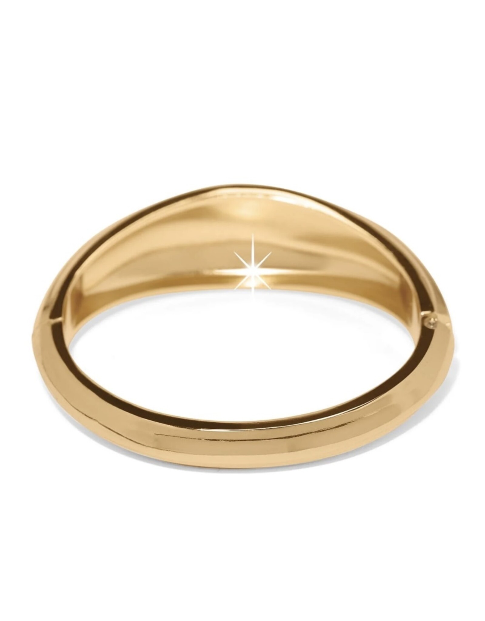 Cascade Lumina Hinged Bangle Gold