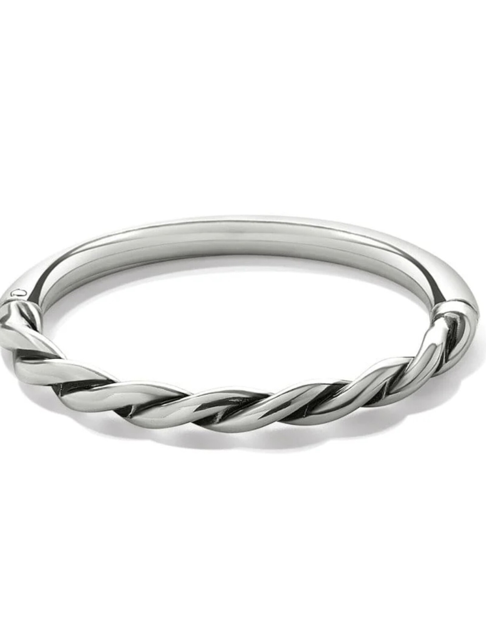 INTERLOK TWIST HINGED BANGLE