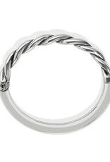 INTERLOK TWIST HINGED BANGLE
