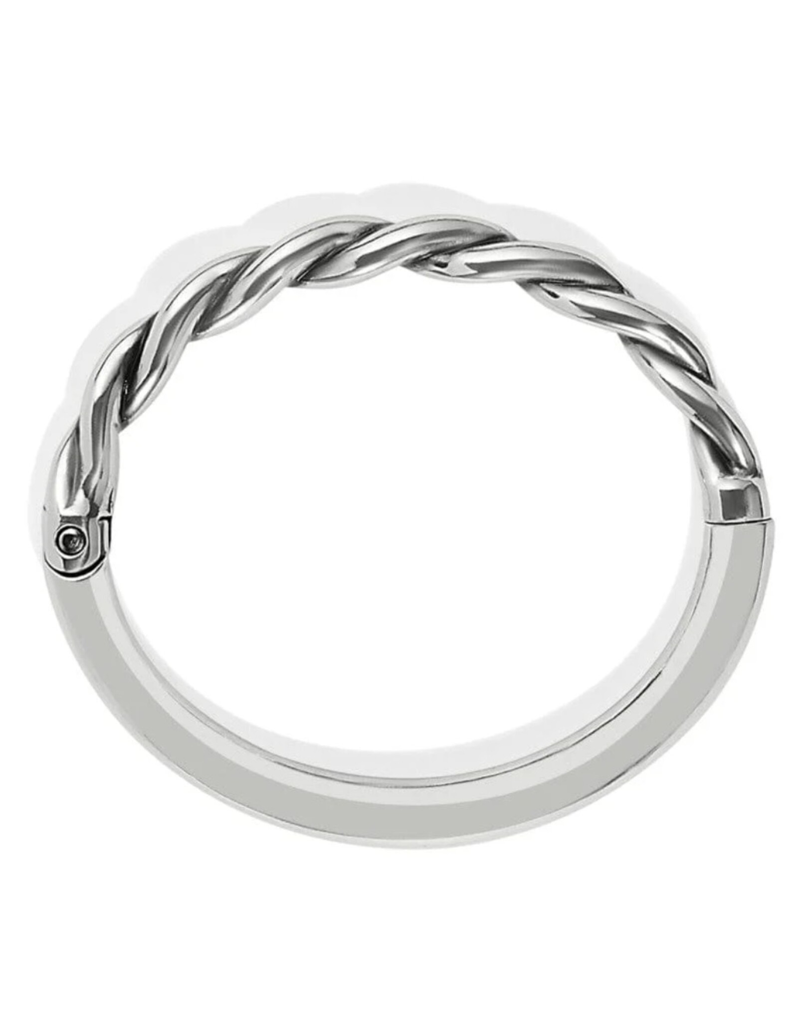 INTERLOK TWIST HINGED BANGLE