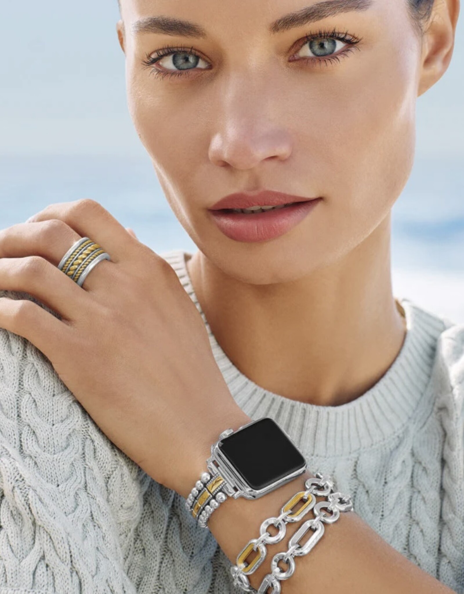 Medici 2-Tone Link Bracelet