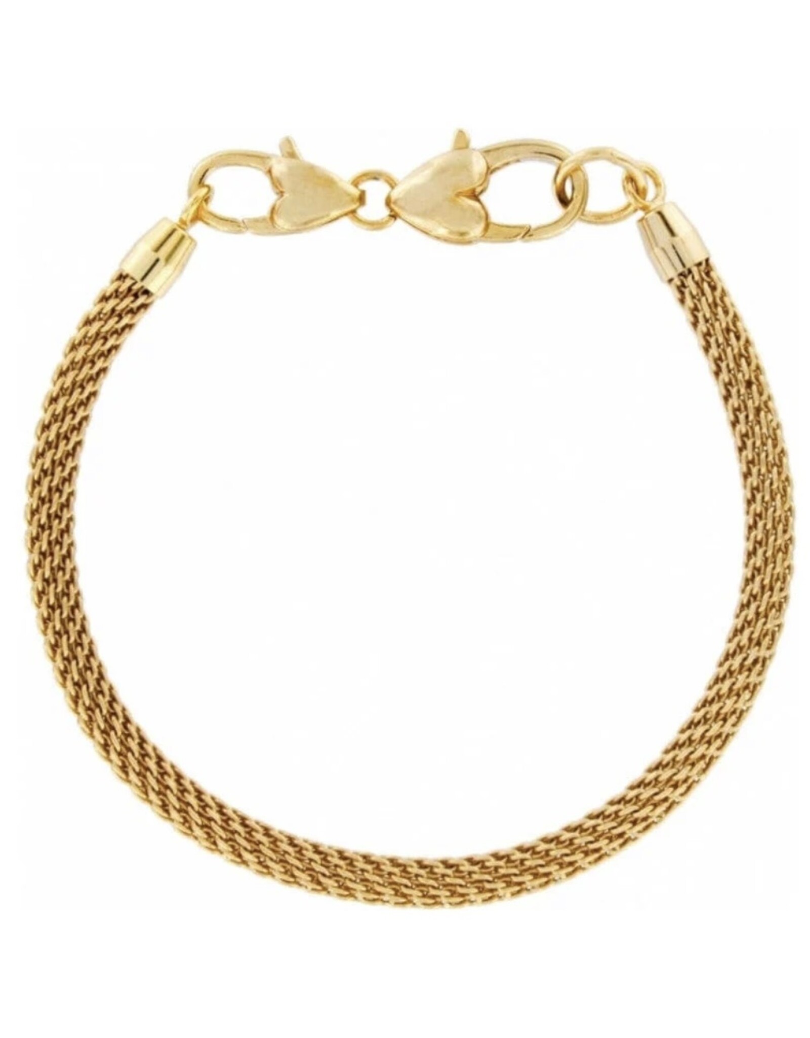 Gold Beverly Glam Bracelet 7 1/4