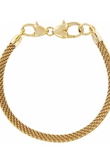 Gold Beverly Glam Bracelet 7 3/4