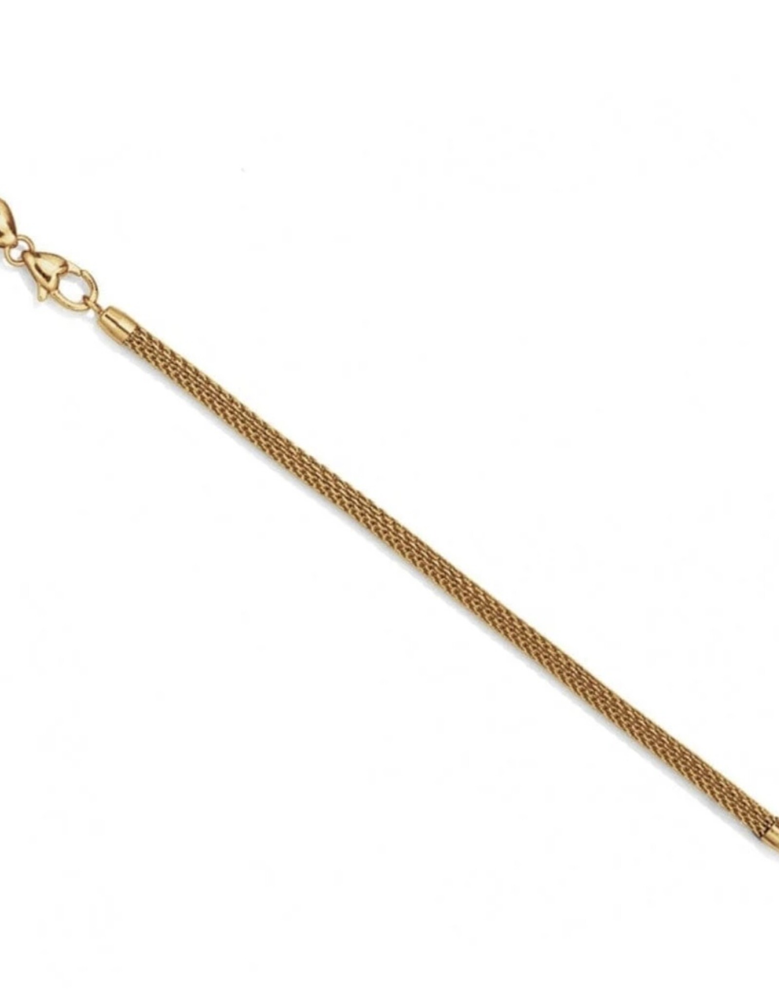 Gold Beverly Glam Bracelet 7 3/4