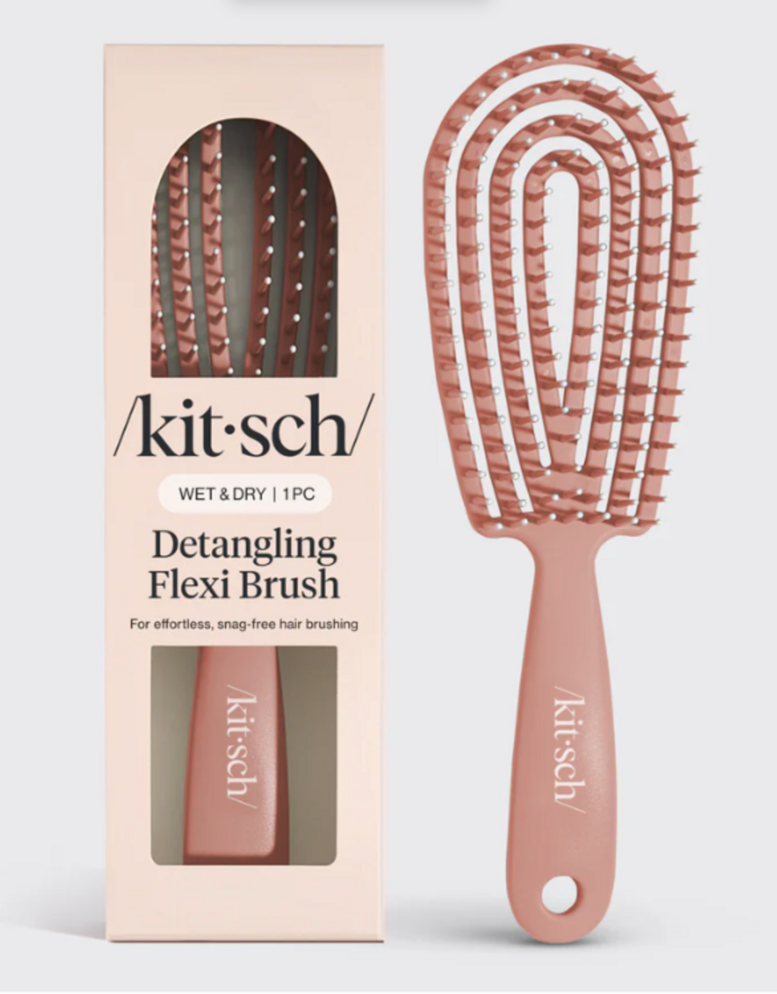 Detangling Flexi Brush Terracotta