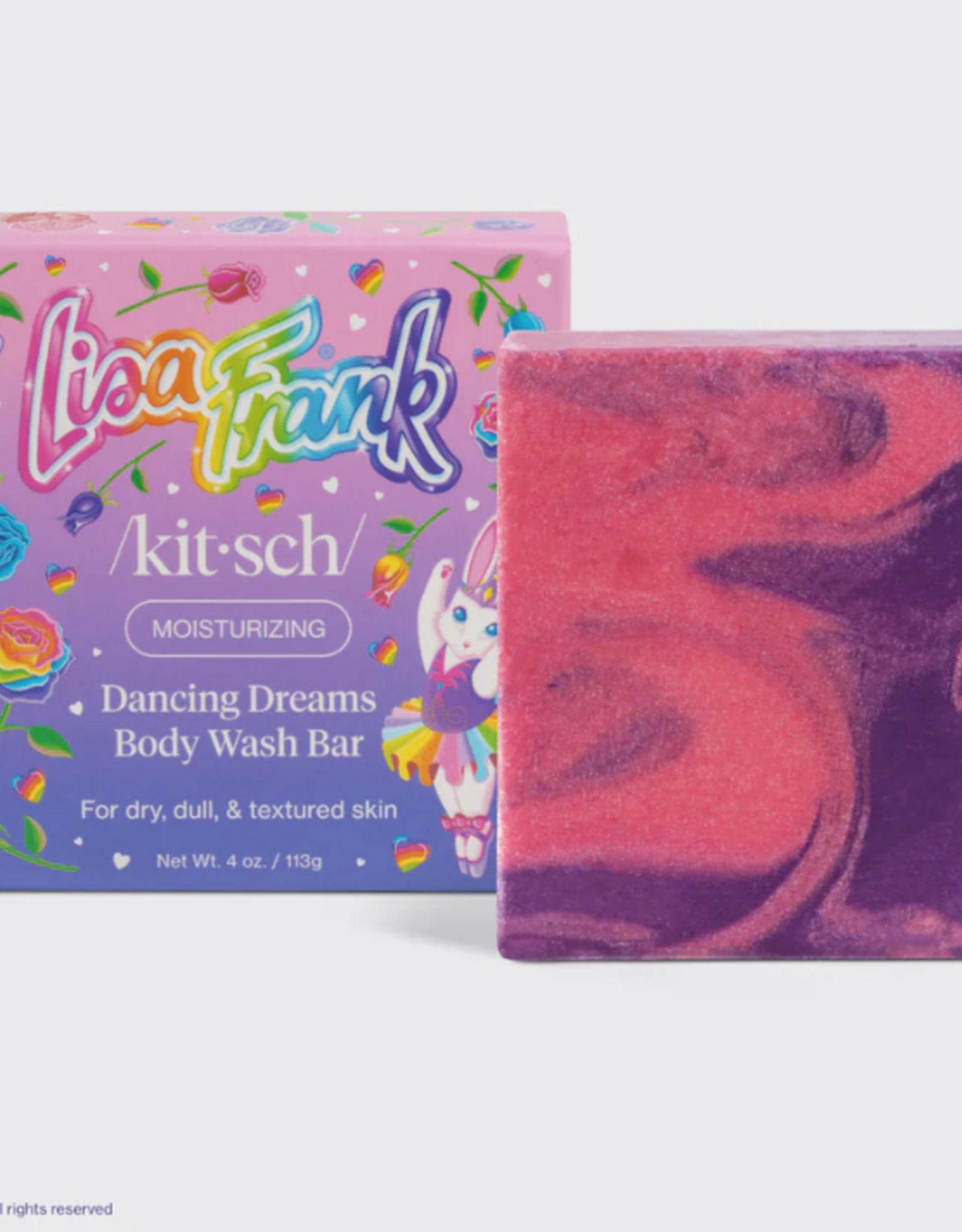 Lisa Frank x Kitsch Dancing Dreams Body Wash Bar