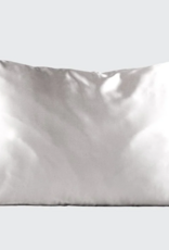 Satin Pillowcase Standard Silver