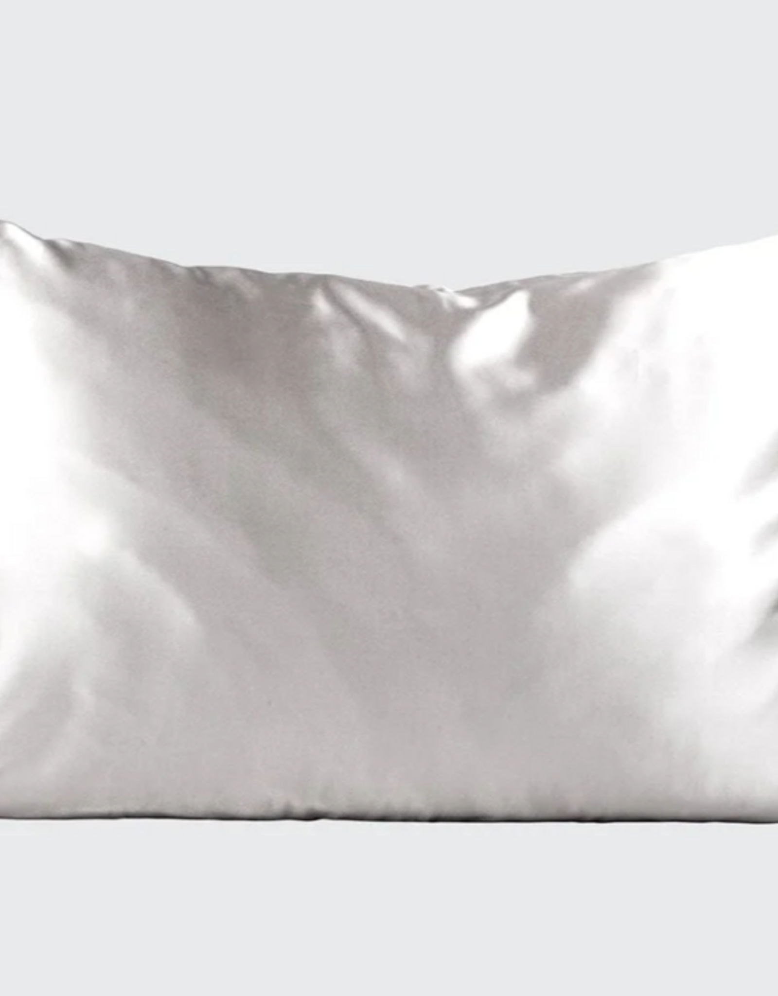 Satin Pillowcase Standard Silver
