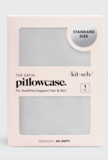 Satin Pillowcase Standard Silver