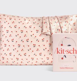 Satin Pillowcase Standard Cherry Print