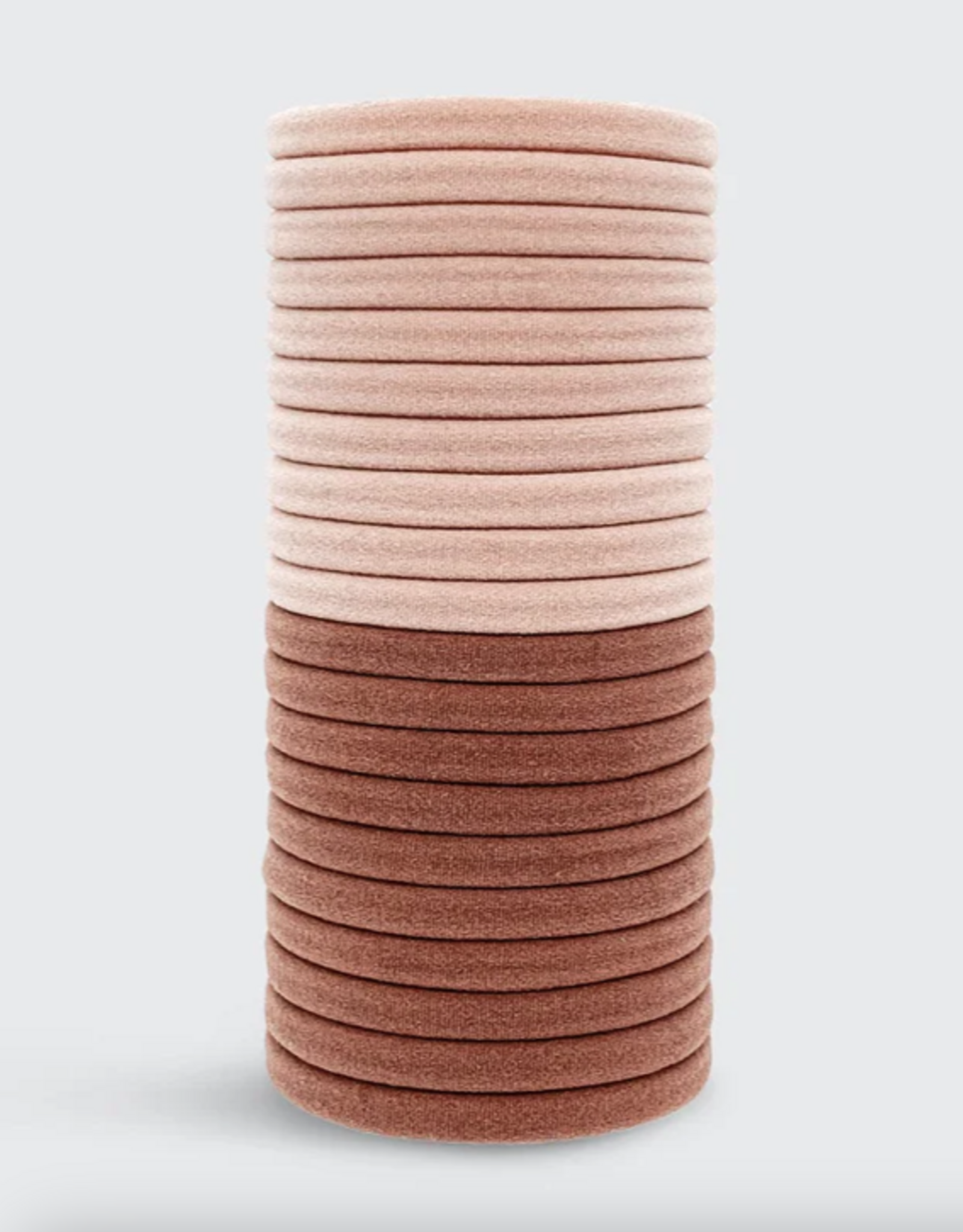 Eco-Friendly Nylon Elastics 20pc Set Blush