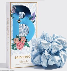 Satin Pillow Scrunchies Bridgerton Toile De Blue