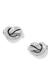 Interlok Single Knot Mini Earrings Silver OS
