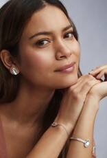 Earring Ellie RHOD Dichroic Glass