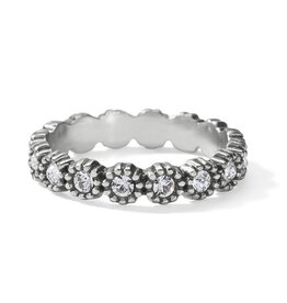 Twinkle Splendor Infinity Ring - Silver, 9
